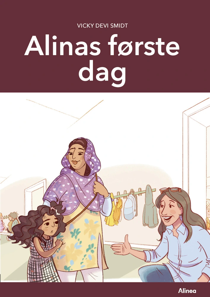 Billede af Når alt er nyt, Alinas første dag, Grøn Læseklub