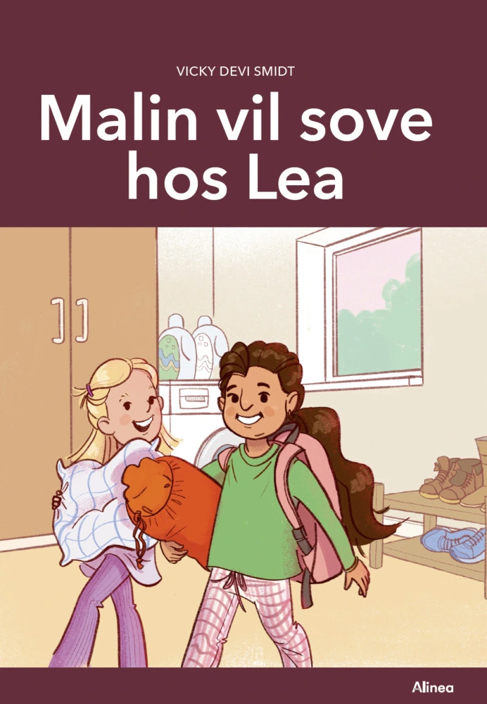 Billede af Når alt er nyt, Malin vil sove hos Lea, Grøn Læseklub