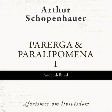 Parerga & Paralipomena I, andet delbind