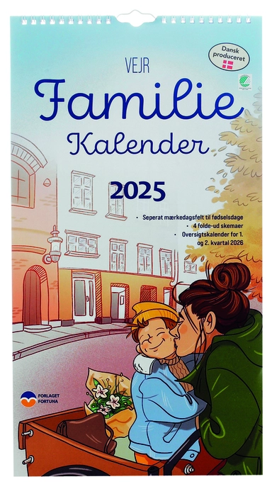 Familiekalender 2025 vejr 5 pers.