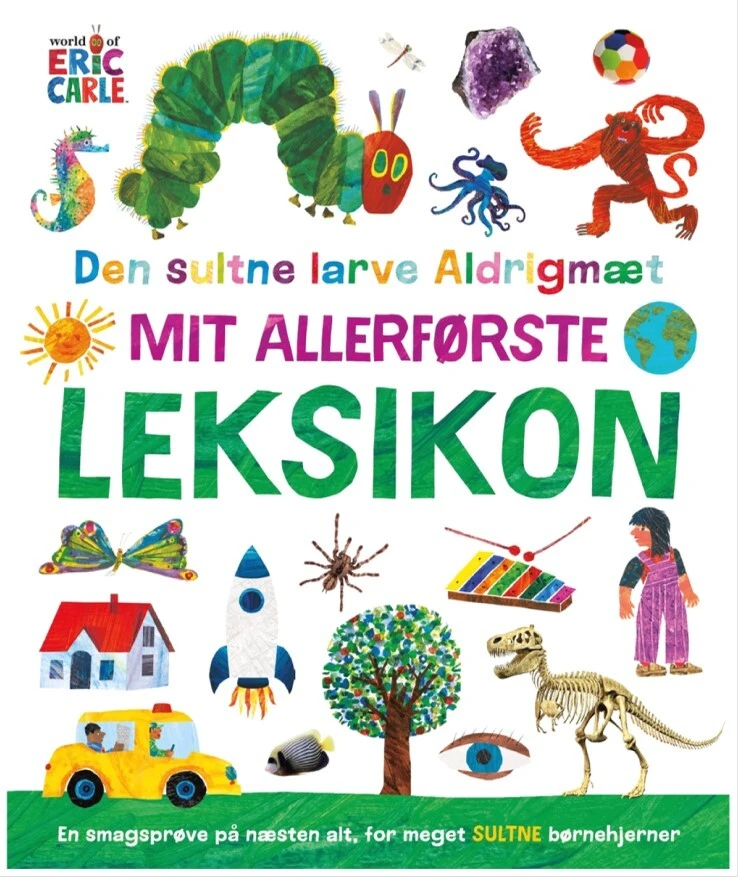 Billede af Den sultne larve Aldrigmæt - Mit allerførste leksikon