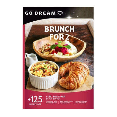 GO DREAM brunch for 2