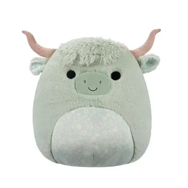 Squishmallows 40 cm Fuzz A Mallows Iver Highland Cow