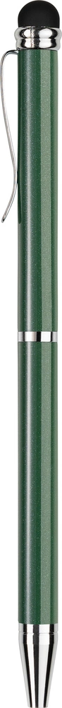 Burde Kuglepen med touch-funktion metallic grøn
