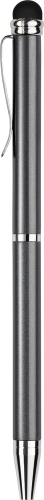 Burde Kuglepen med touch-funktion metallic grå