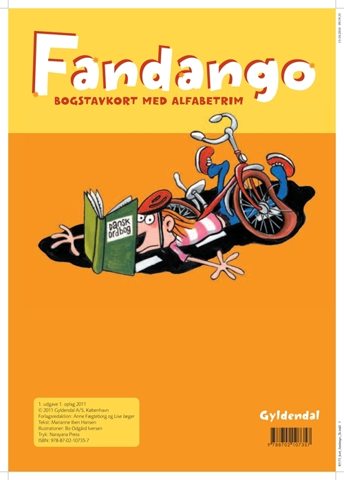 Billede af Fandango. Bogstavkort med alfabetrim