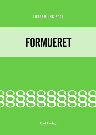 Lovsamling 2024 - Formueret