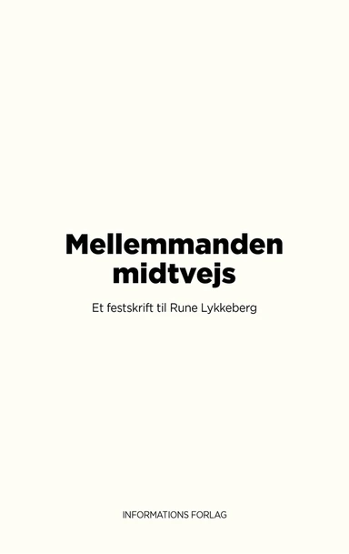 Mellemmanden midtvejs