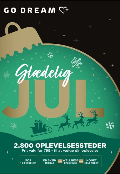 GO DREAM Glædelig jul 799,-