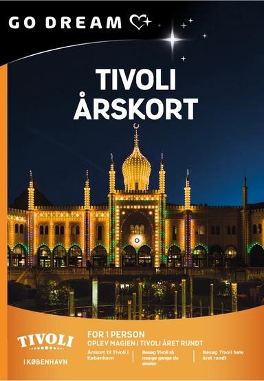 GO DREAM TIVOLI ÅRSKORT