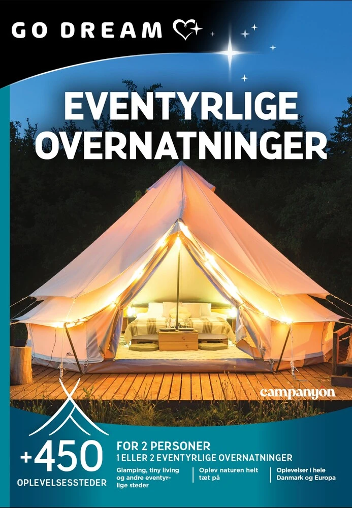 GO DREAM Eventyrlige overnatninger