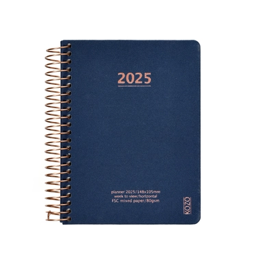 KOZO Kalender 2025 A6 Ugeopslag