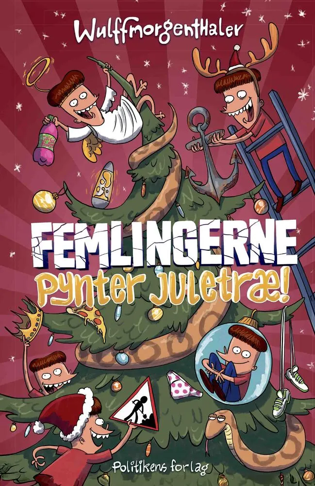 Billede af Femlingerne - pynter juletræ