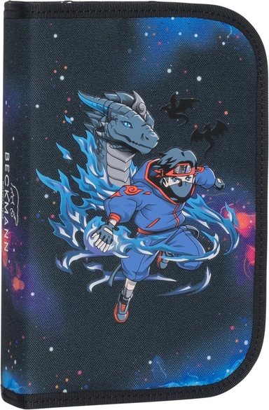 Penalhus Beckmann Onezip Ninja Elements M/Indhold