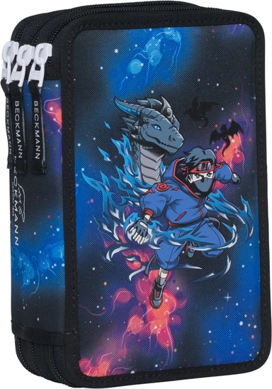 Penalhus Beckmann Triple Ninja Elements M/Indhold