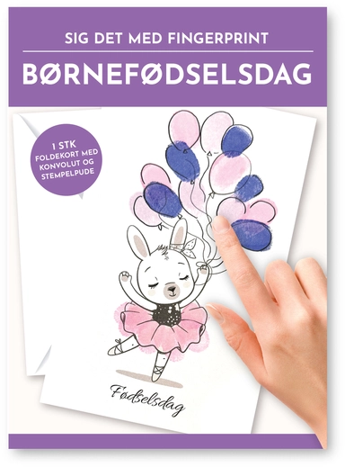 Fingerprint kort børn