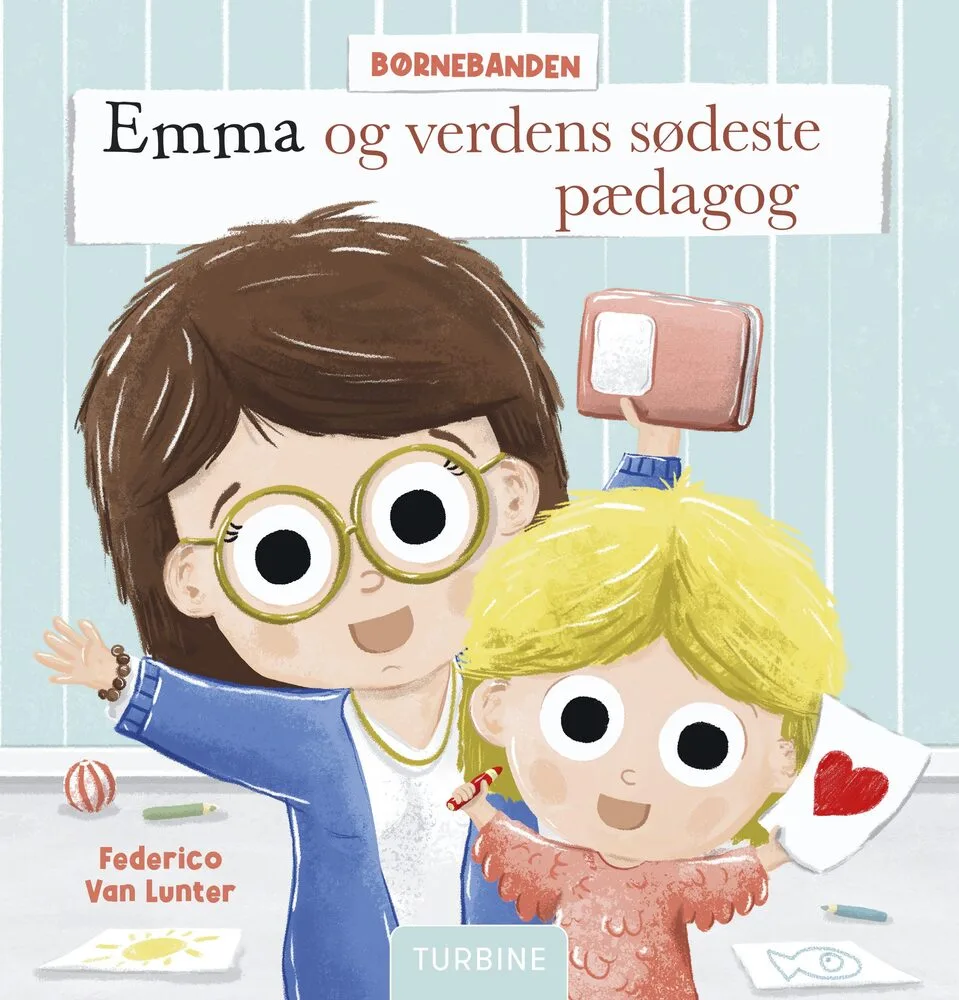 Billede af Emma og verdens sødeste pædagog