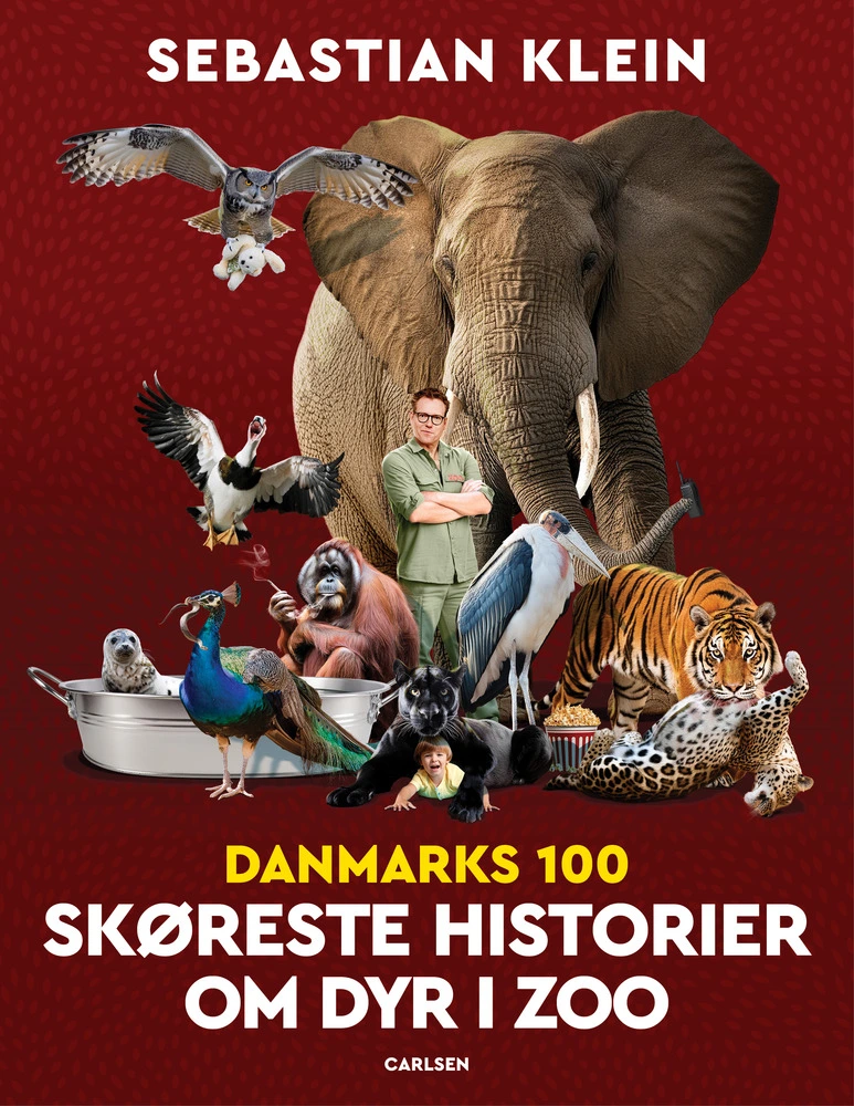 Billede af Danmarks 100 skøreste historier om dyr i zoo