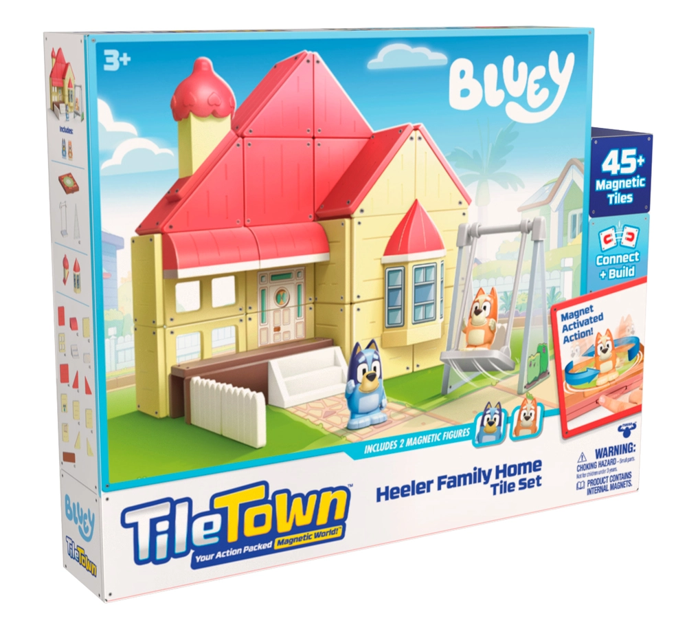 TILE TOWN Bluey hus