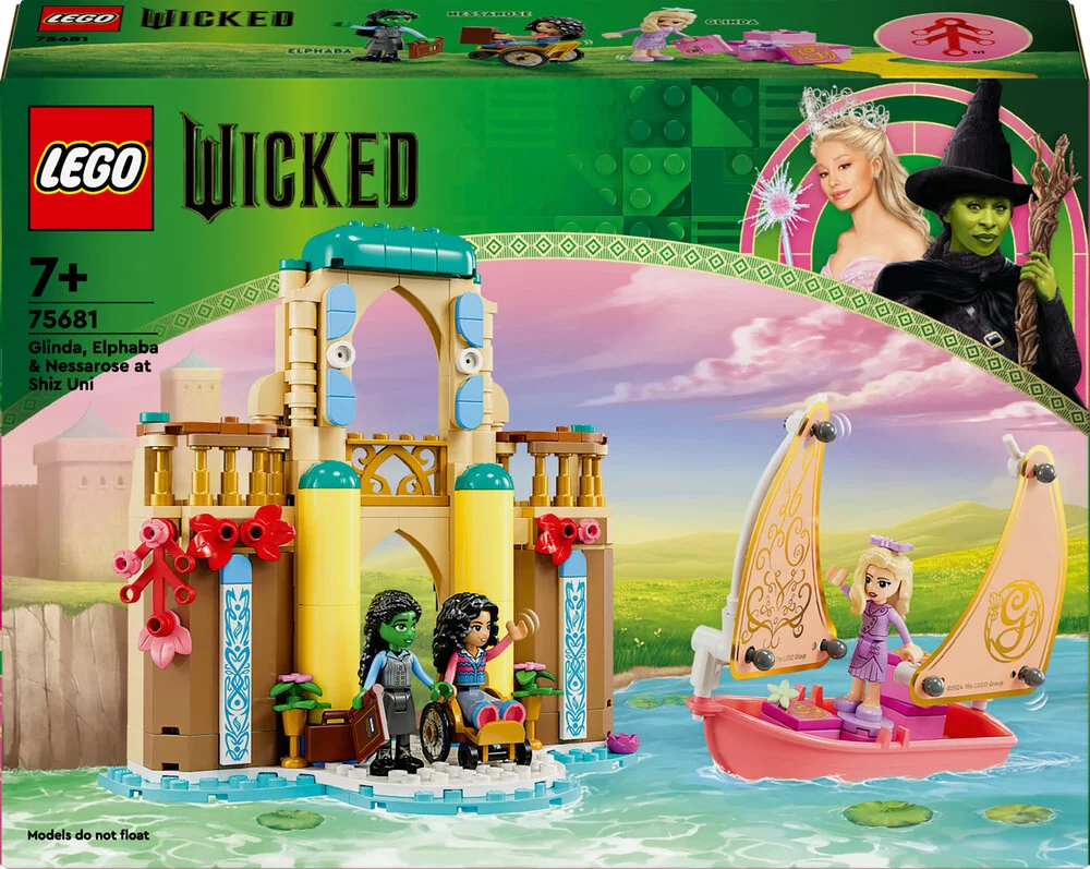 75681 LEGO Wicked Glinda, Elphaba og Nessarose på Shiz-universitetet