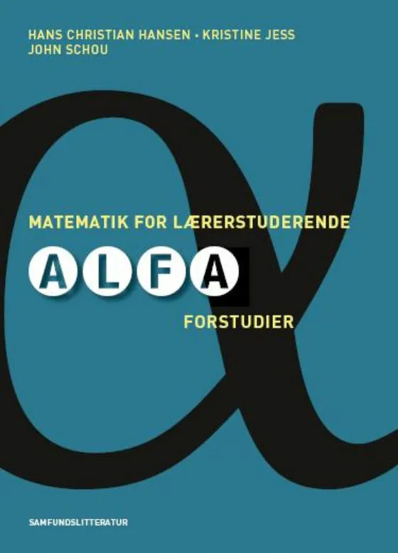 Billede af Matematik for lærerstuderende