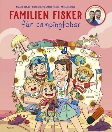 Familien Fisker får campingfeber