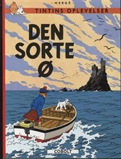 Tintin: Den sorte ø - softcover