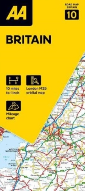 Aa Road Map Britain