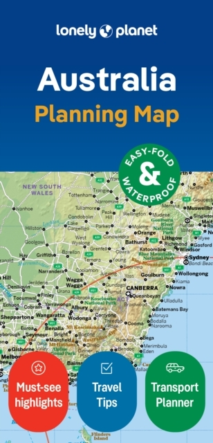 Lonely Planet Planning Map: Australia