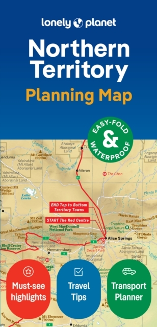 Lonely Planet Planning Map: Northern Territory