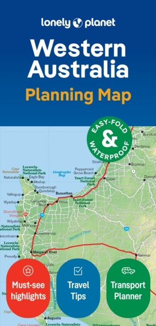 Lonely Planet Planning Map: Western Australia