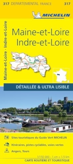 France blad 317: Indre et Loire, Maine et Loire