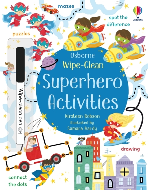 Billede af Wipe-Clean Superhero Activities