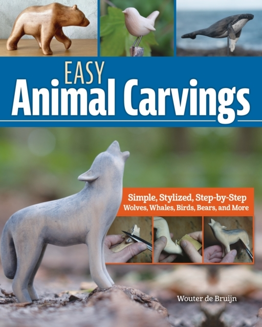 Easy Animal Carvings Simple Stylized Step Step Wolves Whales Birds Bears And More