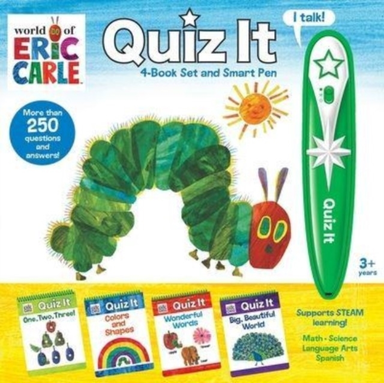 World Of Eric Carle: Quiz It 4-Book Set And Smart Pen