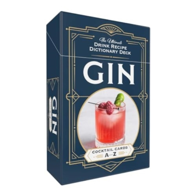 Billede af Gin Cocktail Cards A - Z The Ultimate Drink Recipe Dictionary Deck