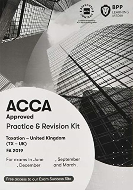 Billede af Acca Taxation Fa2019 Practice And Revision Kit