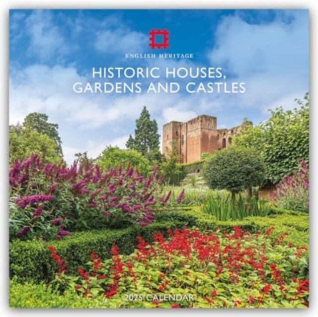 Billede af English Heritage Historic House, Gardens & Castles Square Wall Calendar 2025