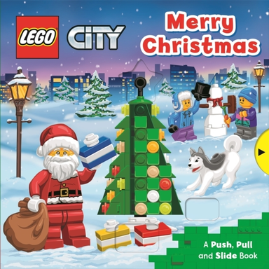 Lego® City. Merry Christmas A Push, Pull And Slide Book