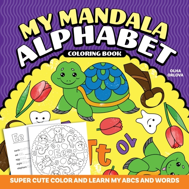 Billede af My Mandala Alphabet Coloring Book Super Cute Color And Learn My Abcs And Words
