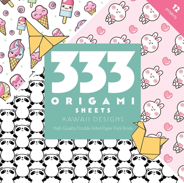 Billede af 333 Origami Sheets Kawaii Designs