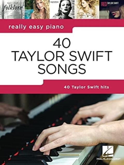 Billede af Really Easy Piano 40 Taylor Swift Songs