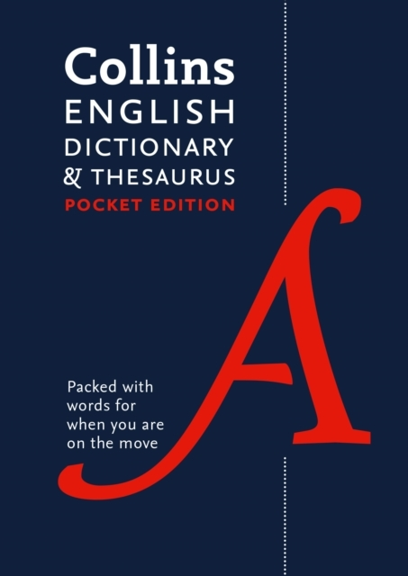 Billede af English Pocket Dictionary And Thesaurus The Perfect Portable English Dictionary And Thesaurus