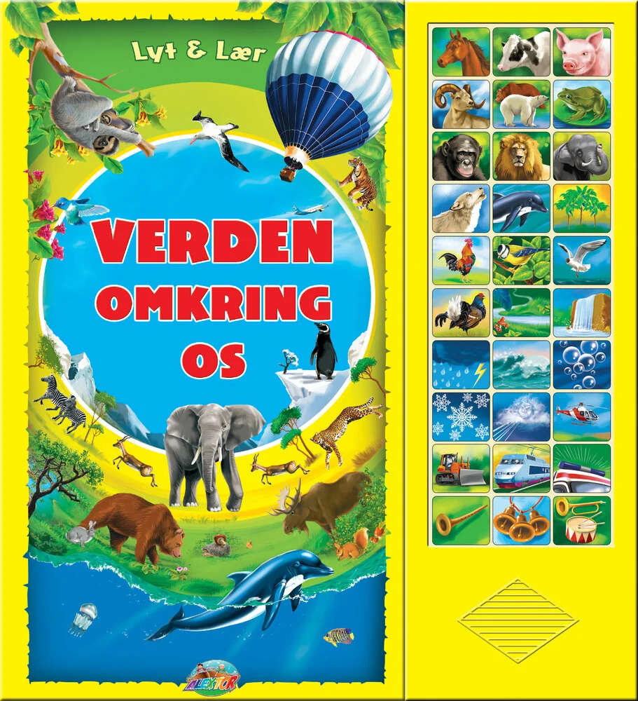 Verden Omkring Os Med 30 Lyde Af | Bog & Idé