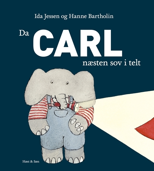Billede af Da Carl næsten sov i telt
