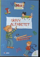 Billede af Max skoleklar: Skriv alfabetet