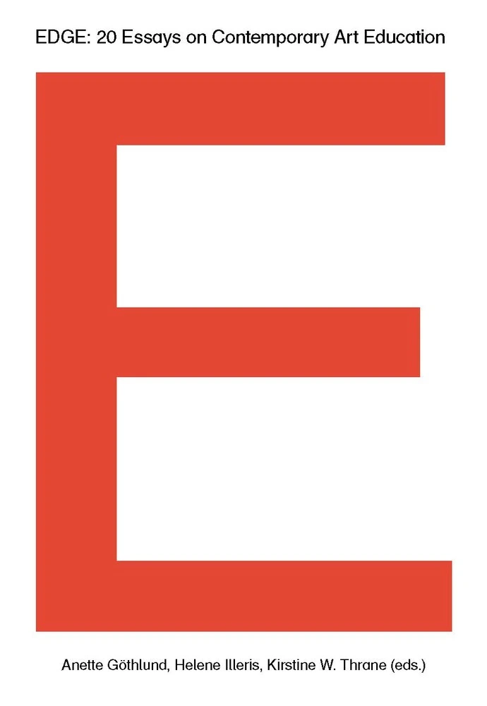 Billede af EDGE. 20 Essays On Contemporary Art Education