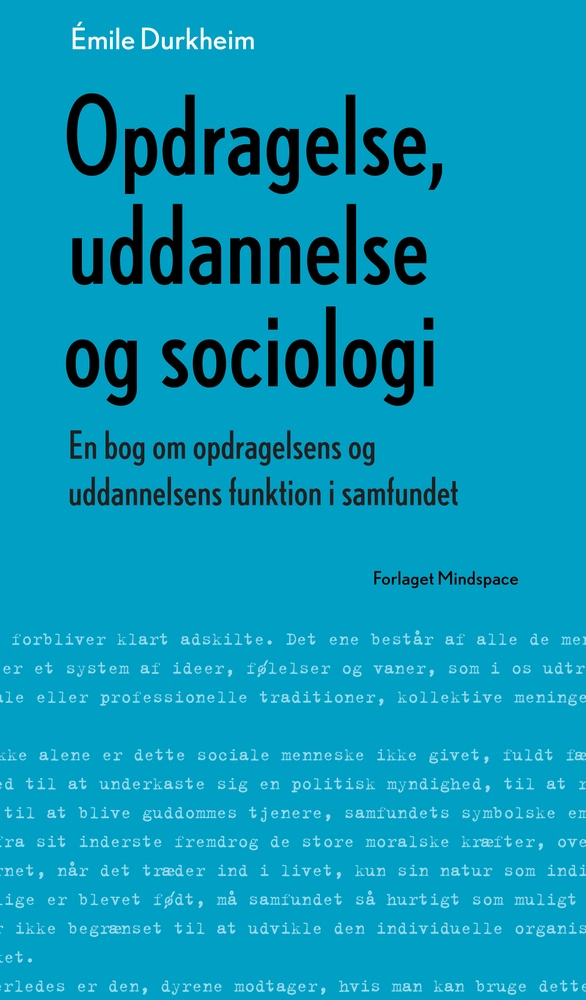 Billede af Opdragelse, uddannelse og sociologi