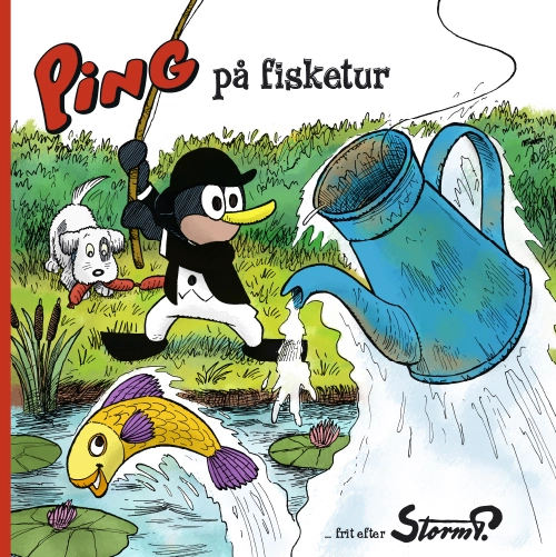Billede af Storm P. - Ping på fisketur