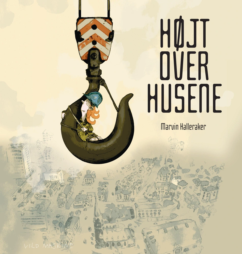 Billede af Højt over husene